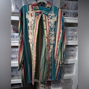 L&B Multicolor Striped Dress or Jacket